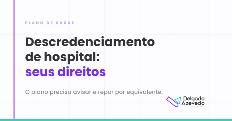 Paciente lendo comunicado de descredenciamento de hospital enviado pelo plano de saúde
